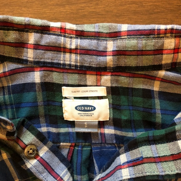 Old Navy Slim-Fit Button Down Shirt Size S - Picture 2 of 2